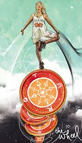 Tarot wheel of fortune images. Light Seer S Tarot Meanings Wheel Of Fortune The Light Seer S Tarot Chris Anne Tarot Cards And Meanings