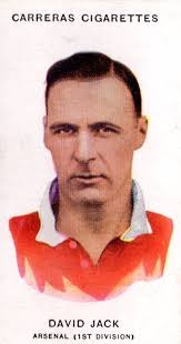 David Jack of Arsenal in 1934.
