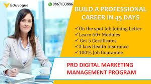 Build A Professional Career In 45 Days Marketing Program Digital Marketing Learning Letters