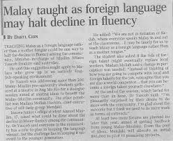 I think malaysian malays are very nice people. Malay To Be Taught As A Foreign Language