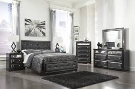 Alamadyra Contemporary Black Bedroom Set With Queen Size Bed Dresser Hollywood Regency Art Dec Mirrored Bedroom Furniture Bedroom Set Bedroom Furniture Sets