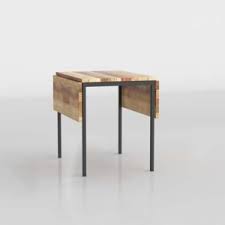 This west elm piece features a beautiful (and sustainably sourced!) wooden top and can seat up to six guests when fully expanded. 3d Westelm Box Frame Drop Leaf Dining Table Glancing Eye
