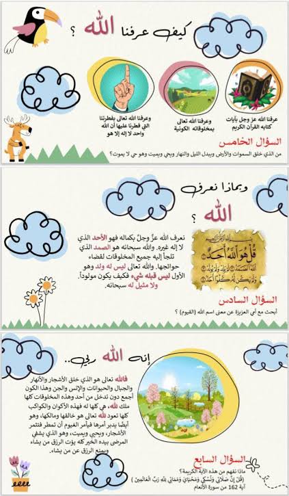 دروس العقيدة للأطفال بطريقة مبسطة
