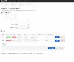 Port forwarding is achieved through the network > firewall menu. Double Nat Port Forwarding Help Network And Wireless Configuration Openwrt Forum