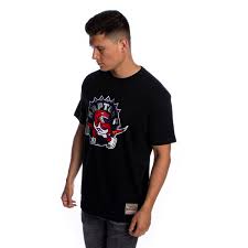 New nike toronto raptors championship/champions t shirt nba authentics size xxlt. Mitchell Ness T Shirt Toronto Raptors Black Hwc Team Logo Traditional Bludshop Com