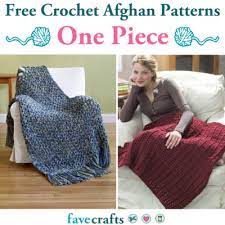 Baby booties, sweaters, hats, toys, blankets, and more can be found here. 25 Free Crochet Afghan Patterns One Piece Only Favecrafts Com
