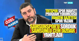Eski futbolculardan illa yorumcu olur diye bir kural mı var. Samsunspor U Fanatik Gazetesi Spor Yazari Samsunlu Cem Dizdar A Sorduk