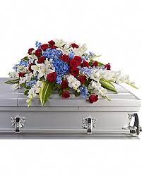 In addition to flowers we carry the highest quality. Distinguished Service Casket Spray In San Angelo Tx Bouquets Unique Florist