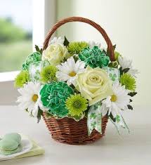 Patrick's day 2021 is wednesday, march 17! St Patrick S Day Flower Basket Royalty Flowers