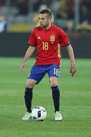 Jordi alba has won 66 caps for spain, winning euro 2012 with his country. Jordi Alba Editorial Image Image Of Forward Head Game 69096220
