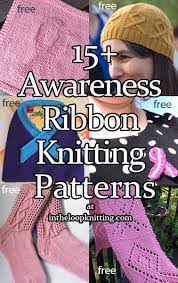 Cross stitch free brushes licensed under creative commons, open source, and more! Awareness Ribbon Knitting Patterns In The Loop Knitting