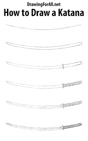Maybe you would like to learn more about one of these? Learn How To Draw A Katana With Our Drawing Tutorial Http Www Drawingforall Net How To Draw A Katana Anime Drawings Tutorials Katana Drawing Tutorial