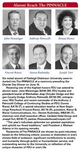 FDU Magazine Online — Community Close-Ups