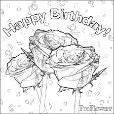 Download the free page and print on white copy paper. Happy Birthday Mom Coloring Pages