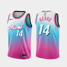 From cartoon suns to miami vice, the logo concepts are a smorgasbord of creativity. Miami Heat 2020 21 City Edition Vice Blue Pink Jersey Basketballjerseys