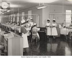 A Vintage Snapshot Of Life At St Thomas Hospital London Guys St Thomas Nhs Trust Guy S Hospital Vintage Nurse History Of Nursing