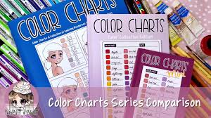 Color Charts Series Comparison Coloring Book Flipthrough By Yampuff