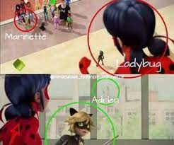Chat Noir Ladybug And Marinette Image Miraculous Ladybug Movie Miraculous Ladybug Memes Miraculous Ladybug Funny
