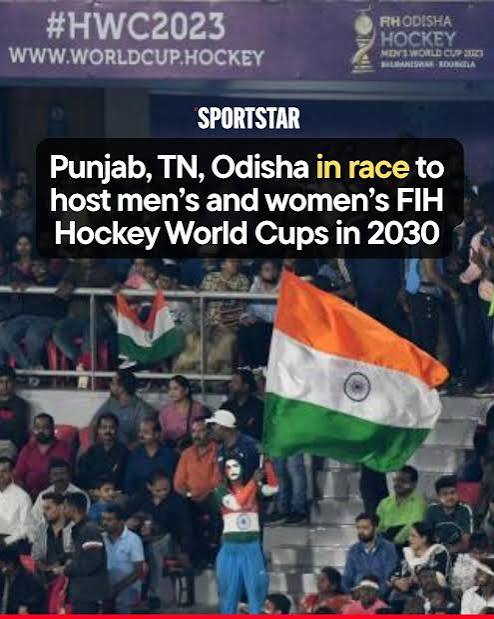 Punjab, Odisha and Tamil Nadu are the frontrunners to host the 2030 FIH World Cups for both men and women, Hockey India secretary general Bhola Nath Singh confirmed to PTI. Odisha has