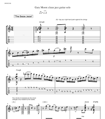 Leather upper with intricate cutout detail. Gary Moore Clean Jazz Guitar Solo Youtube Clip Guitar Tab Sheet Music Chords Play Like The Greats Com