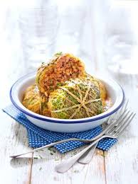 Plats Complets Et Gourmands Alleges En Calories Chou Farci Recette Recette Chou Chou Farci