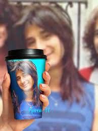 Admiration for Karen's cup creation in the King of Arena Rock Steve Perry  group