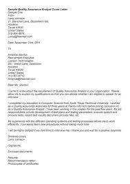 Technically, a cover letter is only required when the job posting or company specifically state so. Cover Letter Quality Assurance Cover Letter Sample Examples Cover Letter For Qa Tester Qa Co Sample Resume Cover Letter Cover Letter For Resume Sample Resume