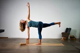 Leave your stress at the door, and melt into your mat! Ardha Chandrasana Half Moon Full Moon True Self Yogamatters Blog