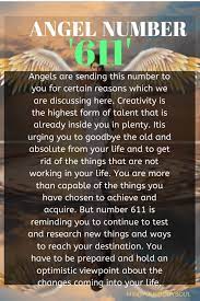 Angel Number 611 Meaning What Does It Mean In Love Mind Your Body Soul