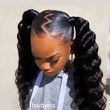 Slayyyyy Hair Ponytail Styles Kids Hairstyles Girls Natural Hair Styles Easy