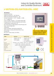 A whole lot of fresh. V A Indoor Air Quality Monitor And Controller Ductmount Vat930 Co2 Environmental Products Shanghai Yi Hua V A Instrument Co Ltd Pdf Catalogs Technical Documentation Brochure