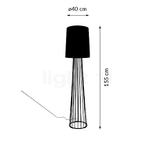 Wie häufig wird die villeroy boch omnia voraussichtlich. Buy Villeroy Boch Mailand Floor Lamp At Light11 Eu
