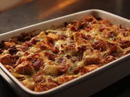 Leek Artichoke Bread Pudding Recipe Recipes Food Network Recipes Thanksgiving Sides
