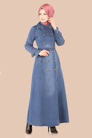 Modaselvim Bugune Ozel Dugmeli Kot Ferace Pardesu Msw8717 S Acik Kot Denim Fashion Fashion Dresses