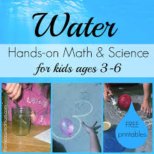 Preschool and kindergarten science activities that teach kids about animal tracks. Water Math Science Activities For Kids Ages 3 6 The Measured Mom