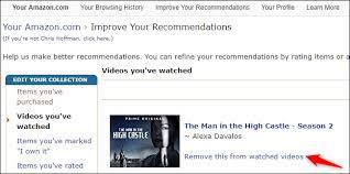 Right after clicking on the edit button, it will cause an x to appear on the top of each show or movie in your watch history. How To Delete Your Amazon Prime Video History