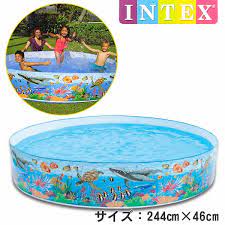 Cari produk kolam karet lainnya di tokopedia. Kolam Renang Anak Jumbo Intex Tanpa Pompa 244cm Snapset Pool 58472 Shopee Indonesia