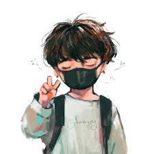 Yingie With Luv On Instagram Hello Omg Im Still Alive From School Orz I Miss Drawing Bangtan So Much In 2020 Jungkook Fanart Bts Drawings Bts Fanart