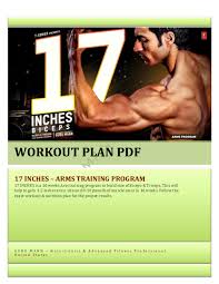 Pdf 17 Inches Arms Training Program Harman Chahal