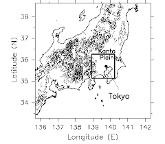 This app works without data. Map Of The Kanto Plain And The Surrounding Area Of Japan The Ground Download Scientific Diagram