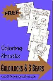 These are suitable for toddlers, preschool and early elementary kids. Goldilocks And The Three Bears Coloring Page