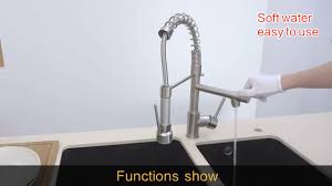 Kitchen faucets are used multiple times a day by both family members and visitors for all different reasons. Pull Down Kitchen Faucet Best Kitchen Faucet 2018 Kitchen Faucet Installation Youtube