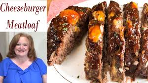 This cheeseburger meatloaf has bites of pickles and melted cheddar cheese with a mustard and ketchup glaze. Cheeseburger Meatloaf Youtube