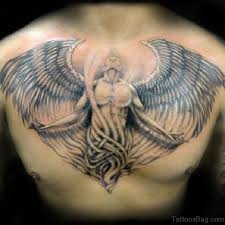 Fallen angel tattoo, citrus heights, ca. 86 Graceful Angel Tattoos For Chest