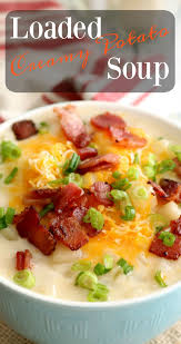 Loaded Baked Potato Soup Kitchen Dreaming Recipe Easy Soup Recipes Baked Potato Soup Loaded Baked Potato Soup