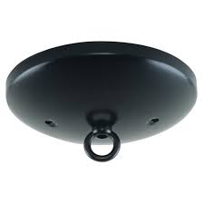 Westinghouse 5 In Black Traditional Canopy Kit 7005500 The Home Depot