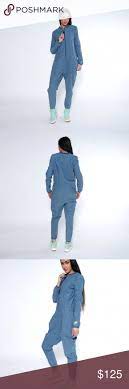 Nike Women S Romper One Piece Jumpsuit Size Medium A Women S Nike International Romper Featuring Zipp Jumpsuits For Women Womens Blue Jumpsuit Nike Long Sleeve