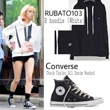 Pin By Mikayla Harper On Yol 2 Kpop Fashion Converse Chuck Taylor White Kpop Outfits