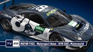 Denn bislang sind nur zehn boliden offiziell bestätigt. Motor Tv22 Motorsport News Dtm 2021 Schnitzer Motorsport Und Motorworld Youtube