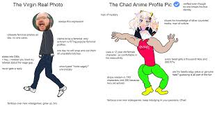 This is anime profile pic of archer from fate/zero. The Virgin Real Photo Vs The Chad Anime Profile Pic Virginvschad
